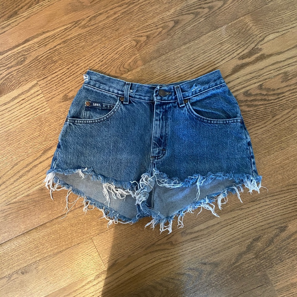 Lee's Distressed Jean Shorts Denim Pants Levi's
